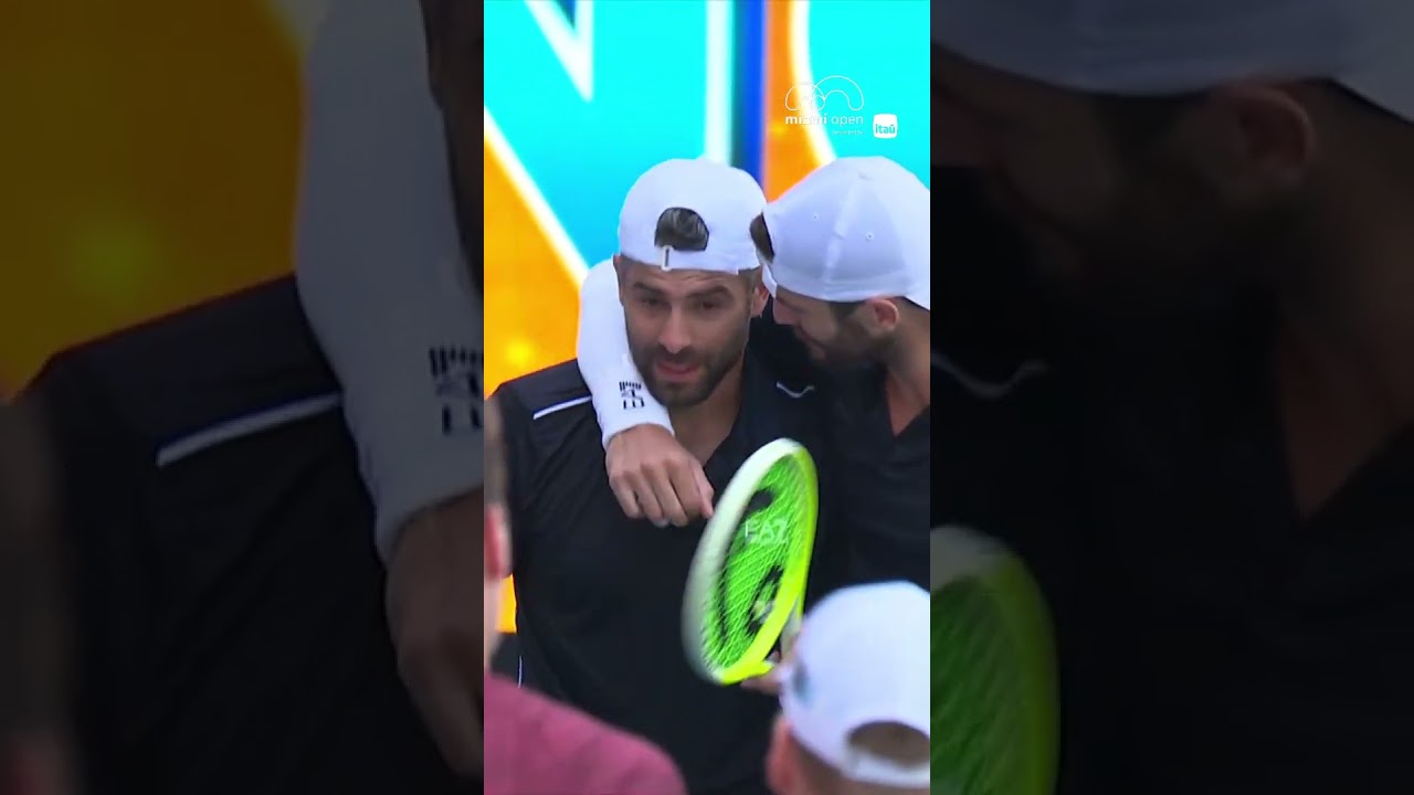 BOLELLI & VAVASSORI WIN THEIR FIRST MASTERS DOUBLES CHAMPIONSHIP #miamiopen #atp #tennis