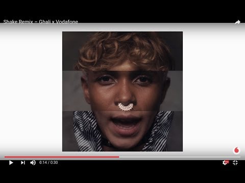 Vodafone Ghali x Shake Remix Commercial