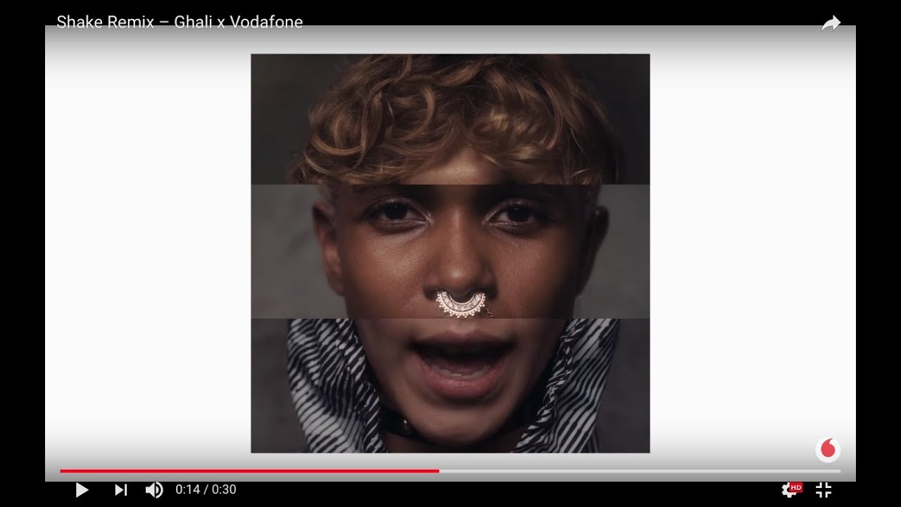 Vodafone Ghali x Shake Remix Commercial | Milan TV Ad 🎶