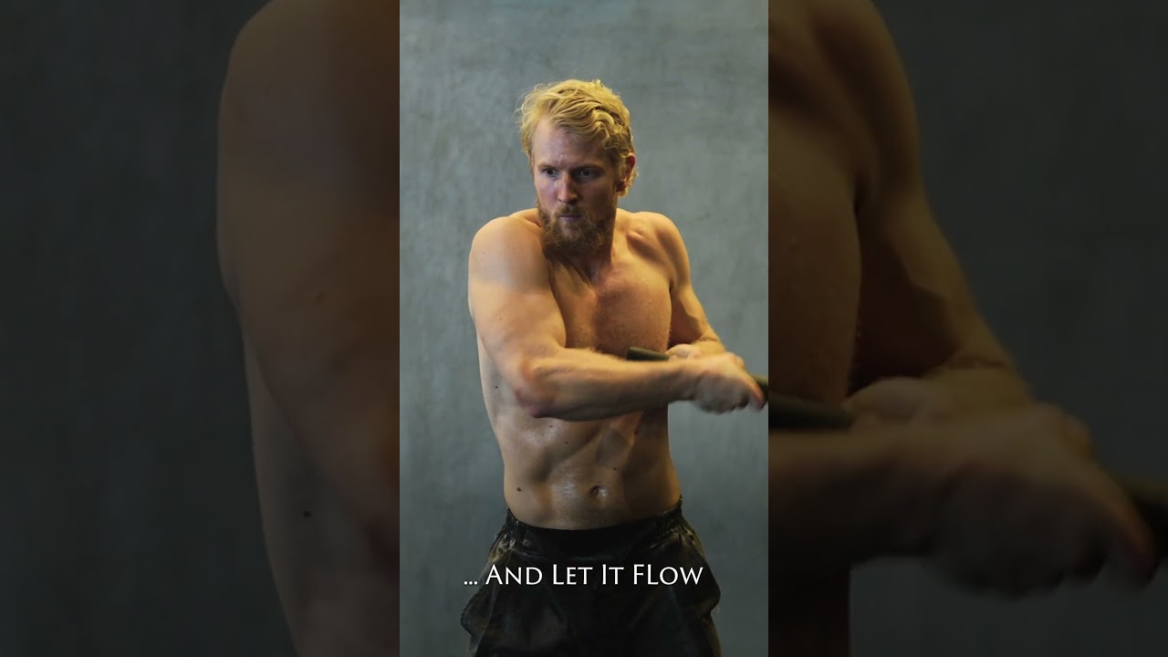 Strong Arms, Shoulders, and Core with Steel Mace Flow Using Iron King Method