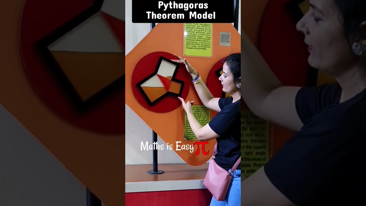 Fun Pythagoras Theorem Working Model | Easy Maths Activity 📐