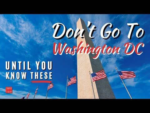 What First Timers to Washington DC NEED to Know | ULTIMATE Washington DC Travel Guide