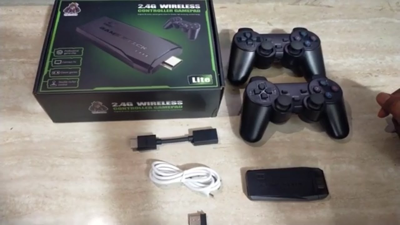 Wireless 4K Retro Gamepad with 64GB & 10,000 Games 🎮