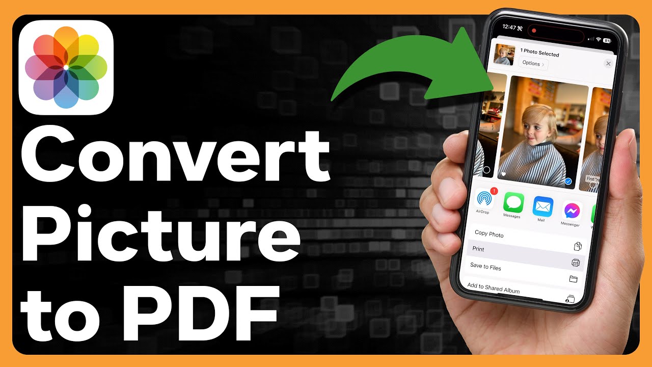 How to Convert a Picture to PDF on iPhone