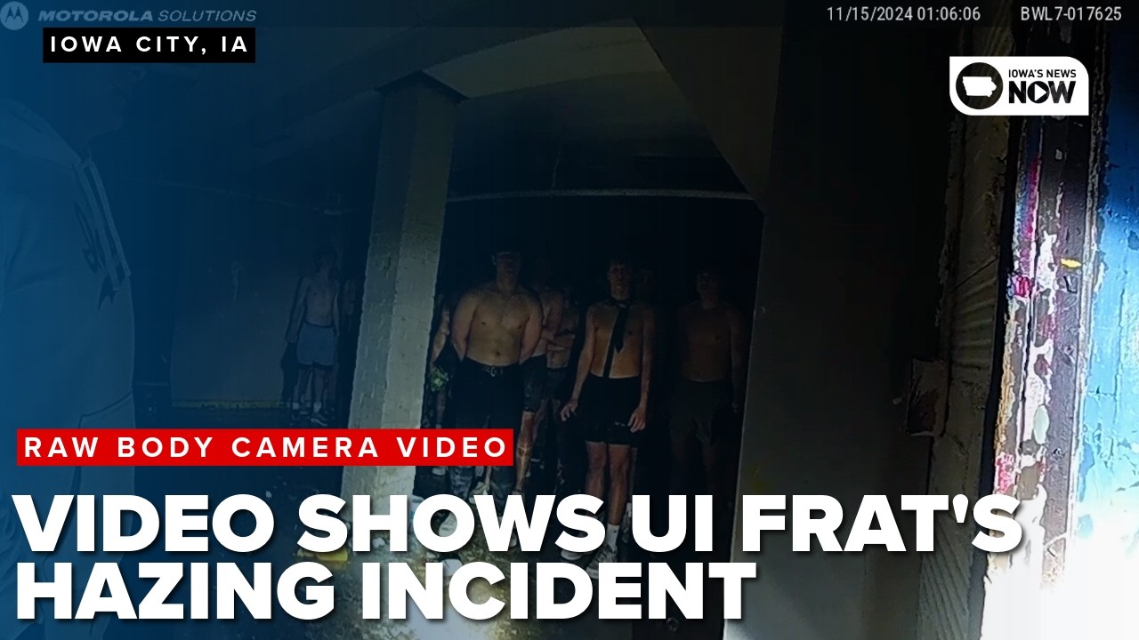 UI Frat Hazing Incident Caught on Bodycam 🚔