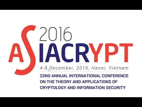 ASIACRYPT 2016 - Rump Session