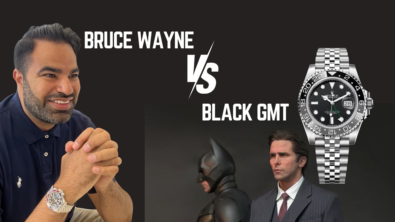 Rolex GMT-Master II: Bruce Wayne vs Classic Black 🕒