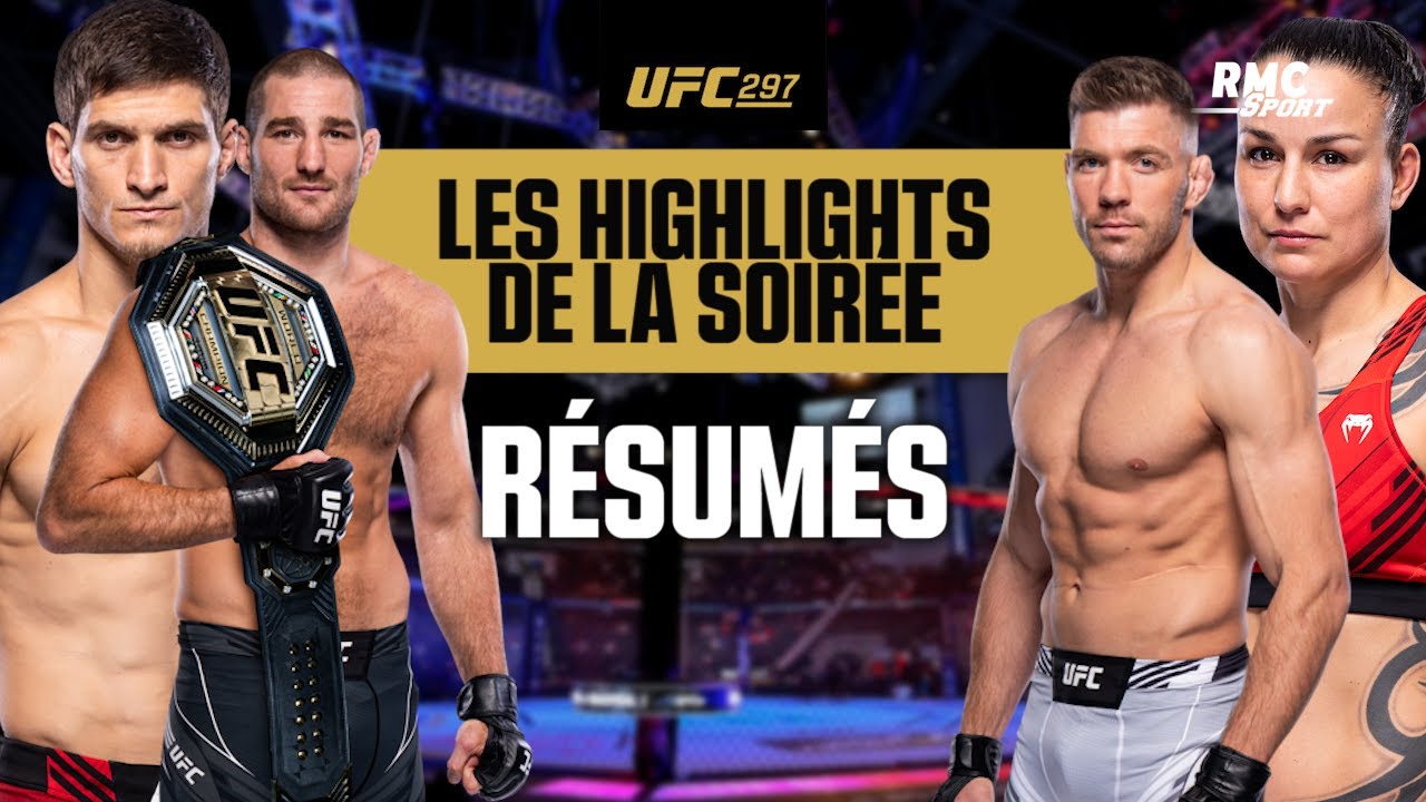 UFC 297 : 26 MINUTES pour revivre TOUS LES COMBATS de la soirée (Strickland, du Plessis, Evloev...)