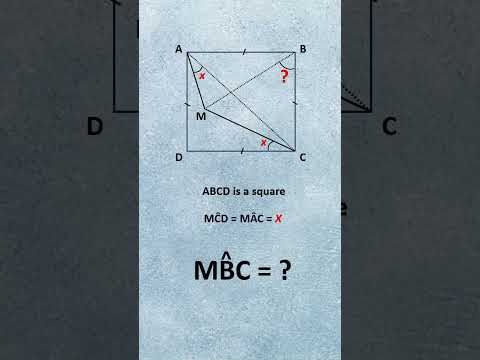 This Math Olympiad question baffled the best minds! Can you solve it? #math #matholympiad #geometry