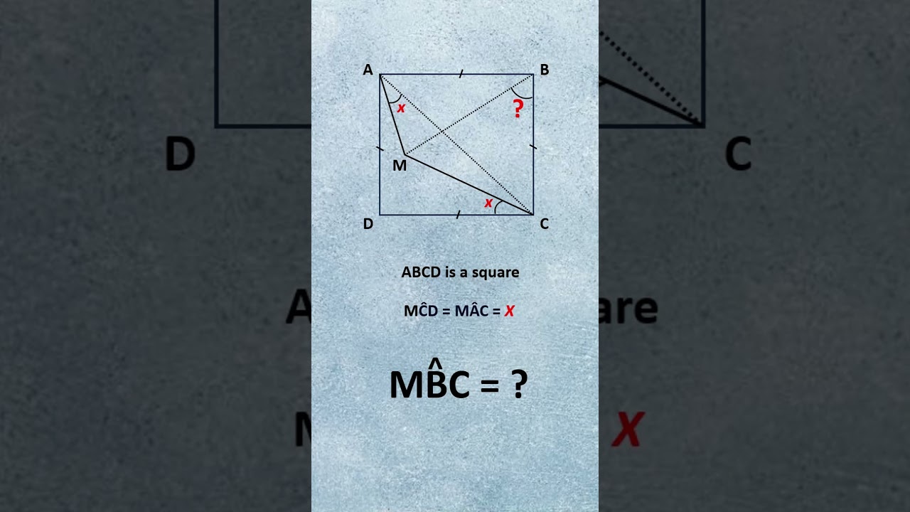 Challenging Olympiad Geometry Puzzle: Can You Crack It? 🧠