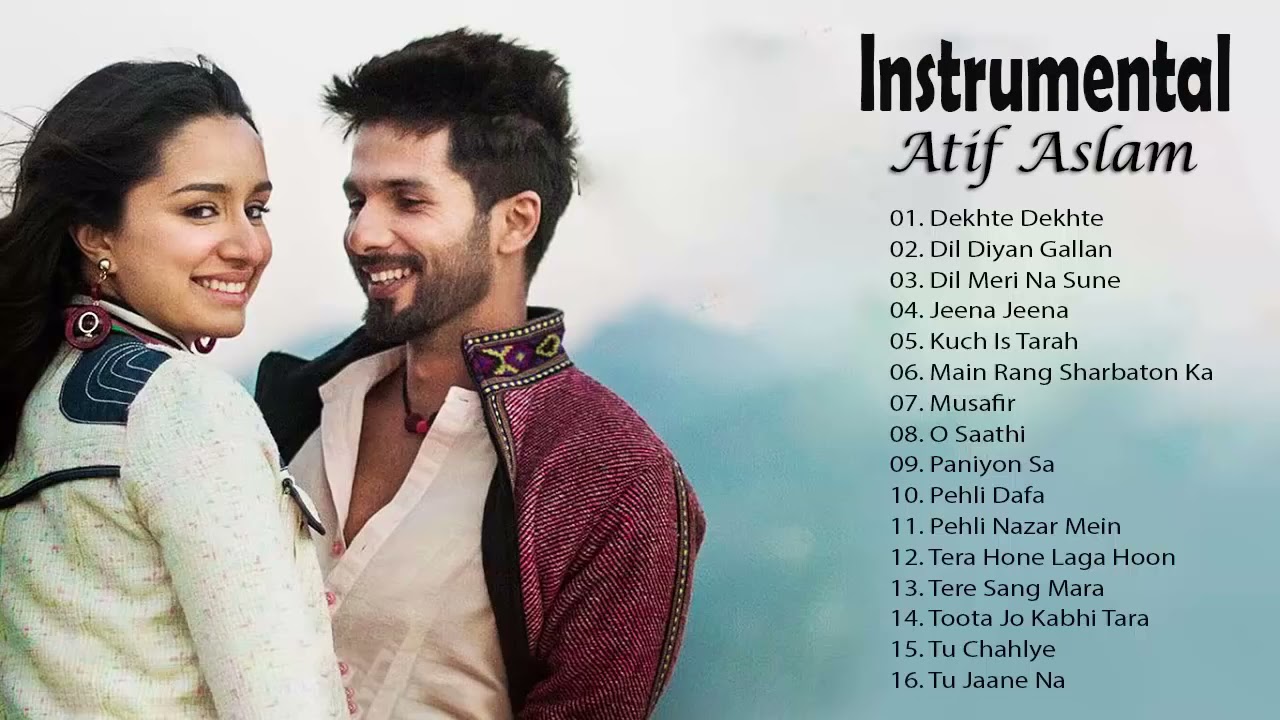 Atif Aslam Instrumental Songs Jukebox 2021 🎶