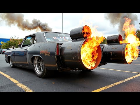 World’s CRAZIEST Loud Exhausts! Fire Spitting Cars, Brutal Backfires & Insane Mods 🔥🔊