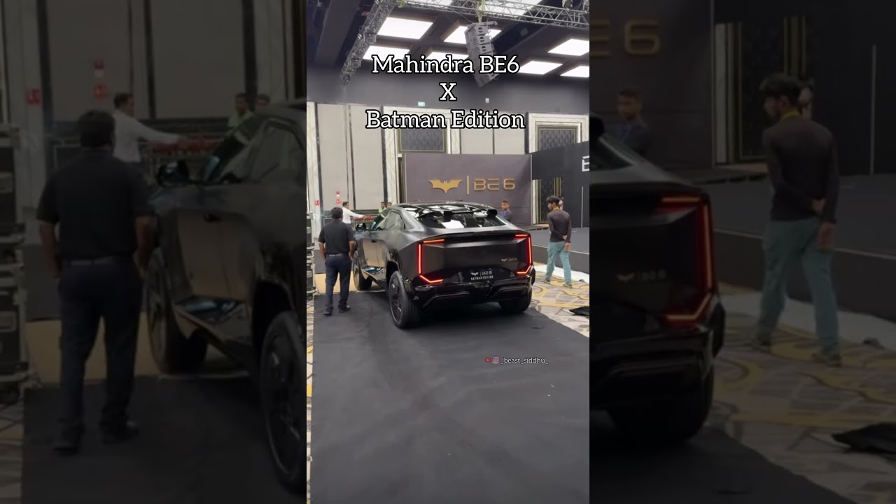 Mahindra BE 6 Batman Edition Launched at βΉ27.89L