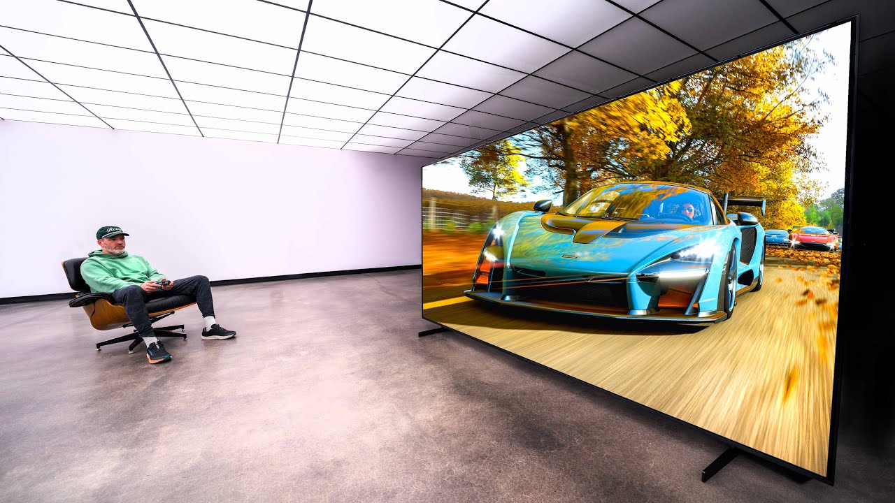 Epic 115" TCL Q-Series TV Unboxing 📺