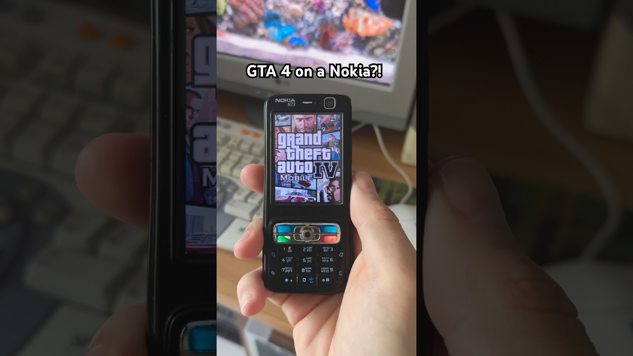 GTA 4 on Nokia? Retro Gaming Surprise! 🎮