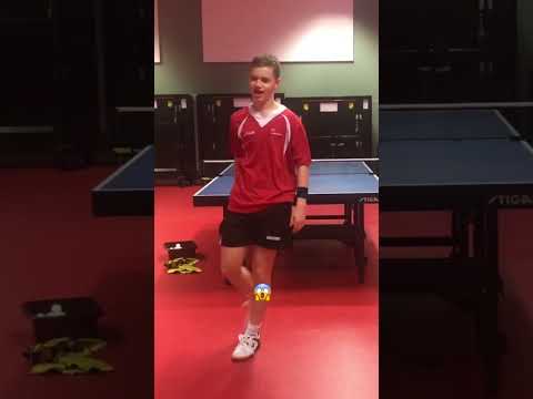 Craziest down the line shot😨🤯#tabletennis#pingpong#sports#tennisdetable#bordtennis#badminton#tenni