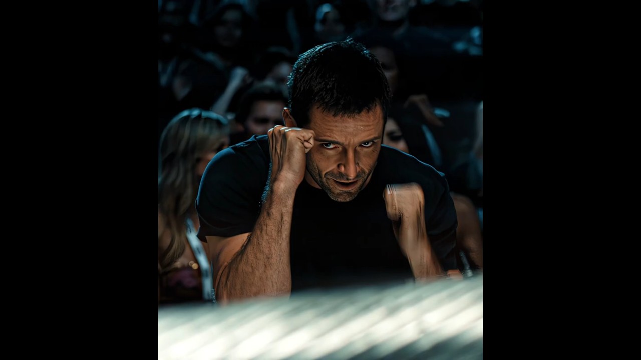 Hugh Jackman in Robot Boxing | Real Steel Edit 🥊