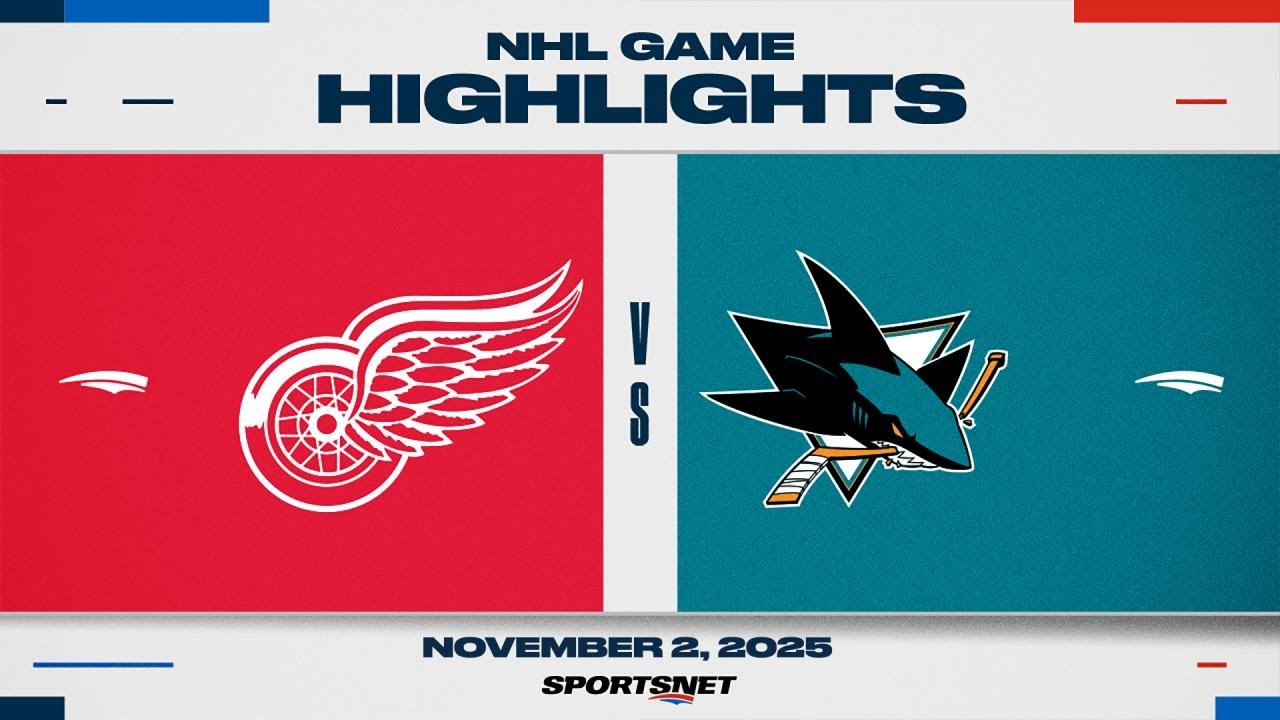 Red Wings Win 3-2 in Shootout vs Sharks ๐