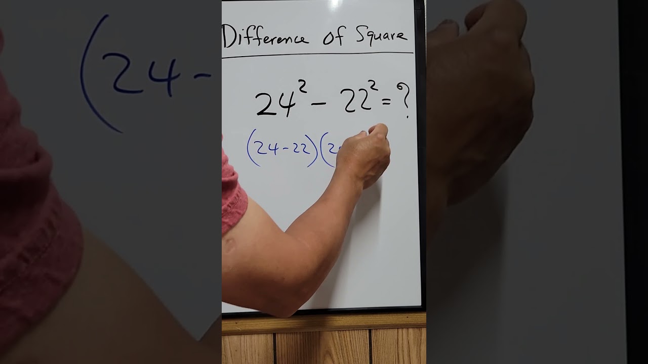 Understanding the Difference of Squares in Mathematics