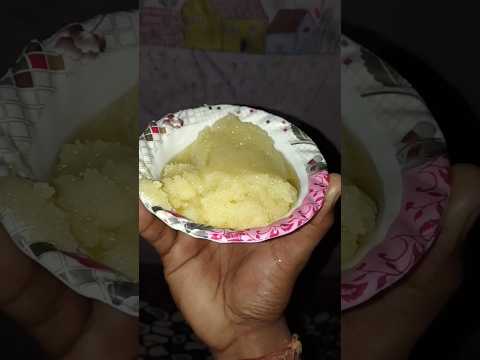 Day_106Deshi halwa of village 👍#ytshorts #shorts #feedshorts #explore #food #trending #foodie#halwa