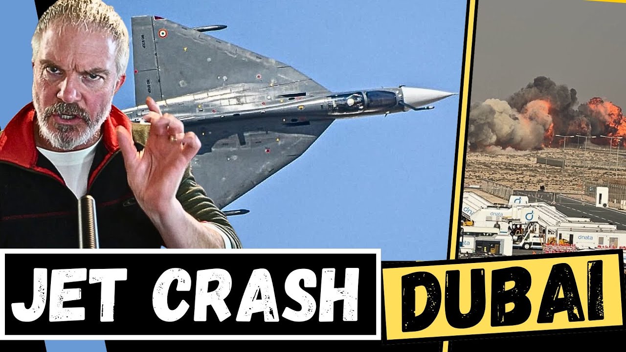 Tejas Jet Crashes at Dubai Airshow 2025 โ๏ธ