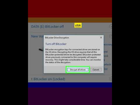 How to Turn Off BitLocker