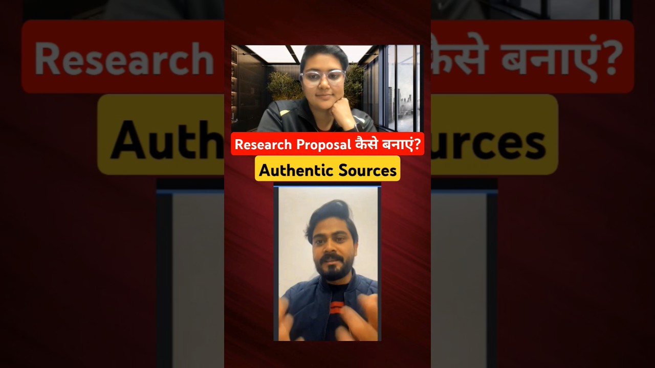 Guide to Crafting a Research Proposal 📄