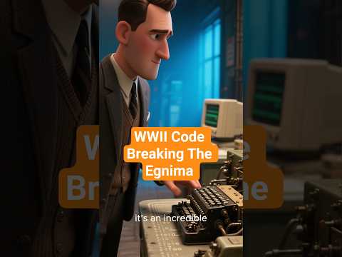 AI History Part 12 (WWII Code Breaking The Egnima)