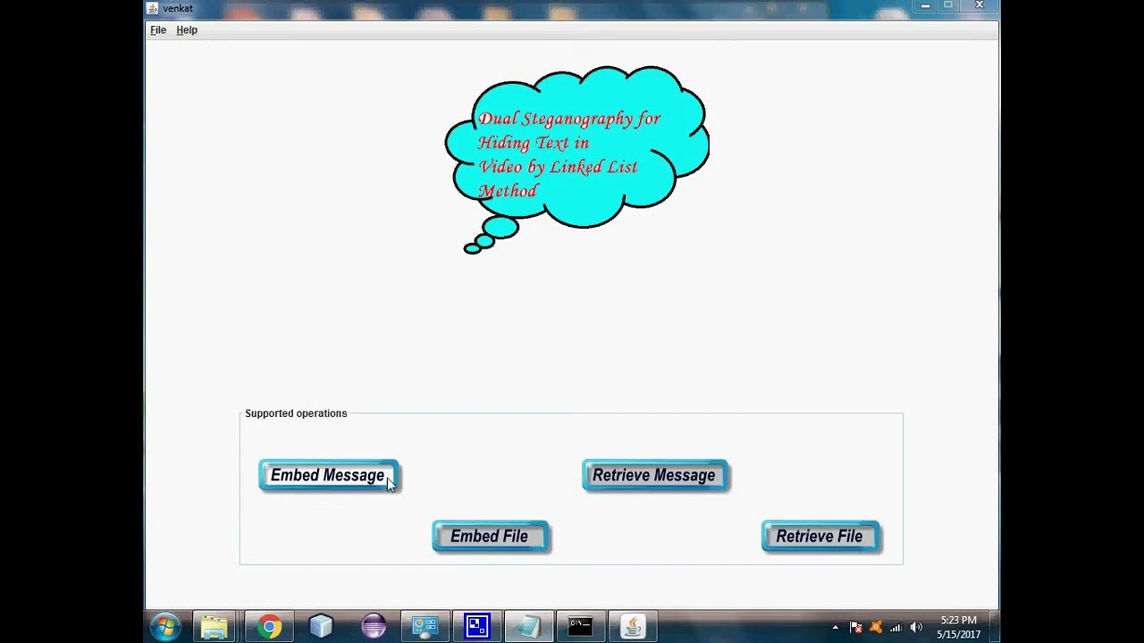 Innovative Dual Steganography Technique to Hide Text in Videos Using Linked List Method 🎥