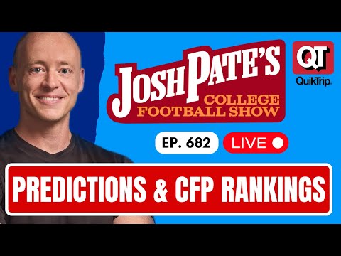 Week 11 Prediction Show | CFP Rankings Reaction | Coaching Search Latest Intel | New JP Poll