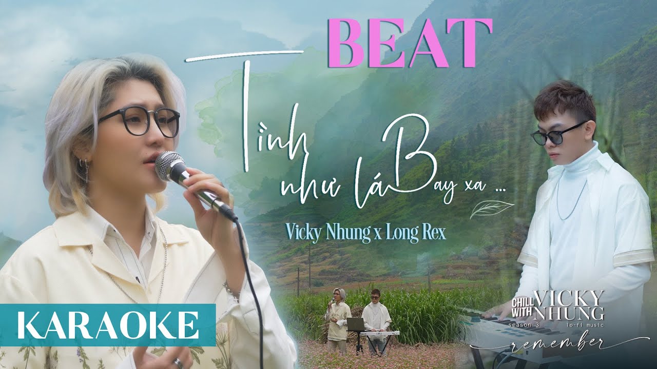 Karaoke TONE NỮ - Tình Như Lá Bay Xa (LoFi) 🎶