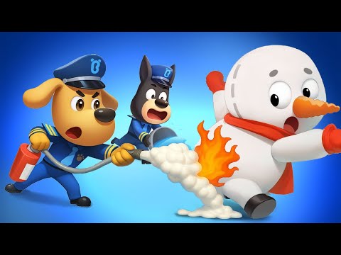 Police Save the Day | Useful Story | Safety Rules for Kids | Sheriff Labrador