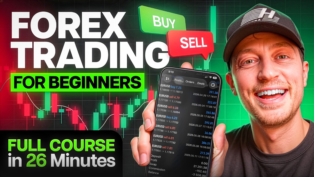 Forex Trading For Beginners (Full Course in under 26 Minutes)