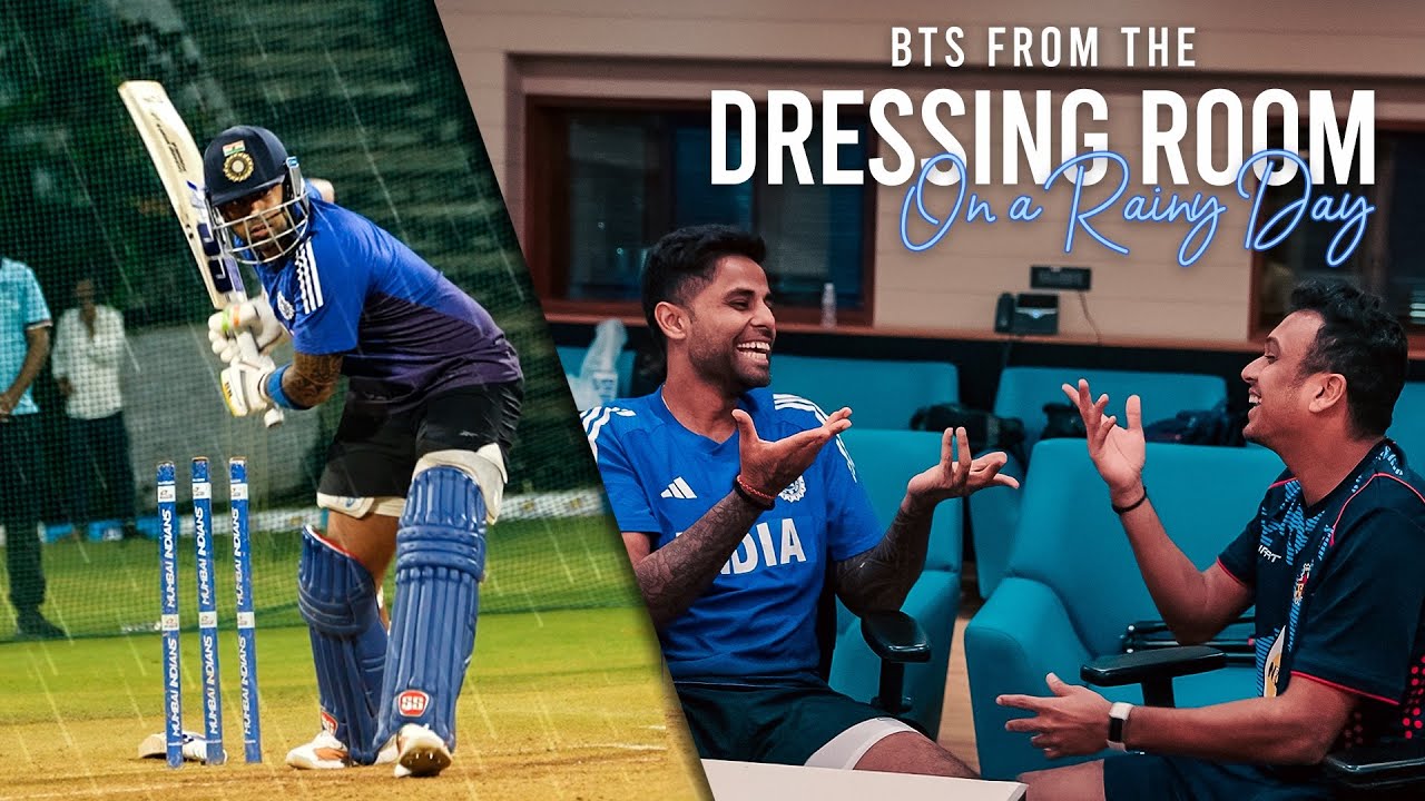 Dressing Room BTS during the Rain