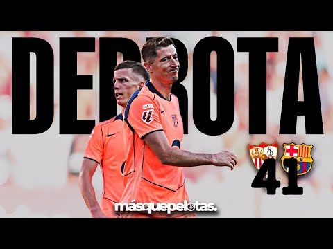 ¡DESASTRE TOTAL DEL BARÇA! 😡 El Sevilla pasa por encima del peor Barça de la era Flick