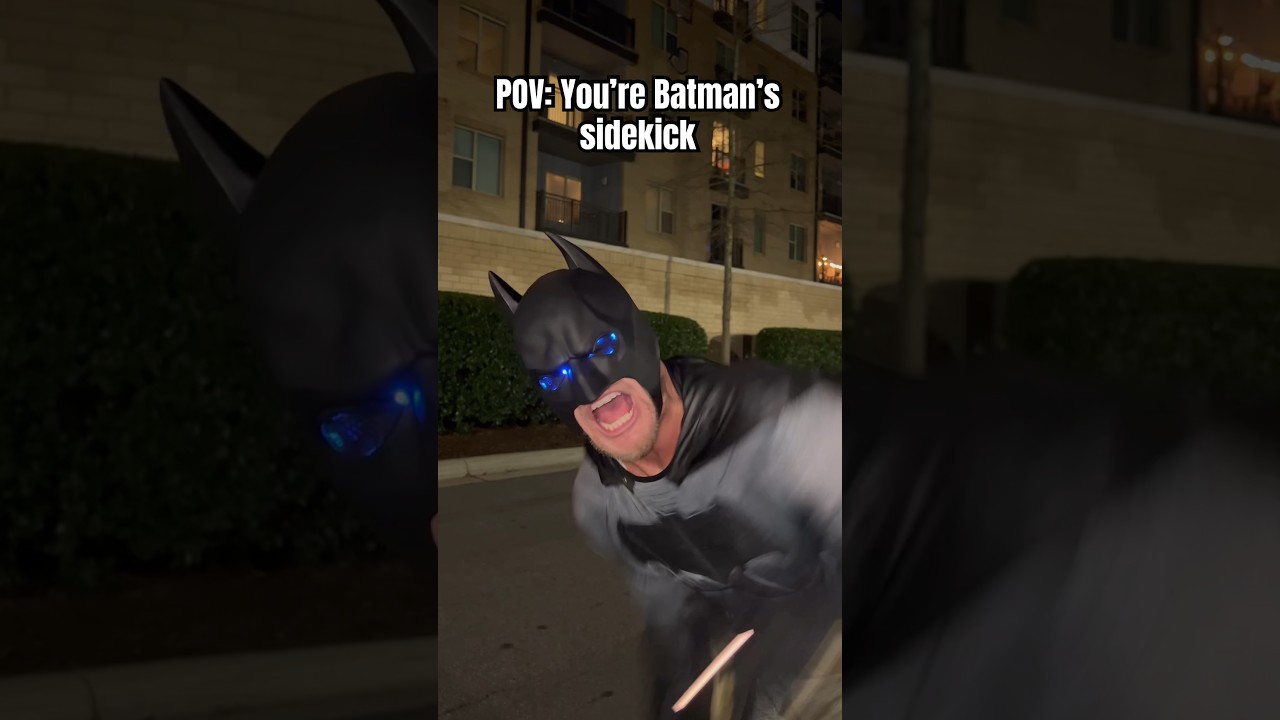 Batman’s Secret Drink? 🤫 | Funny Skit