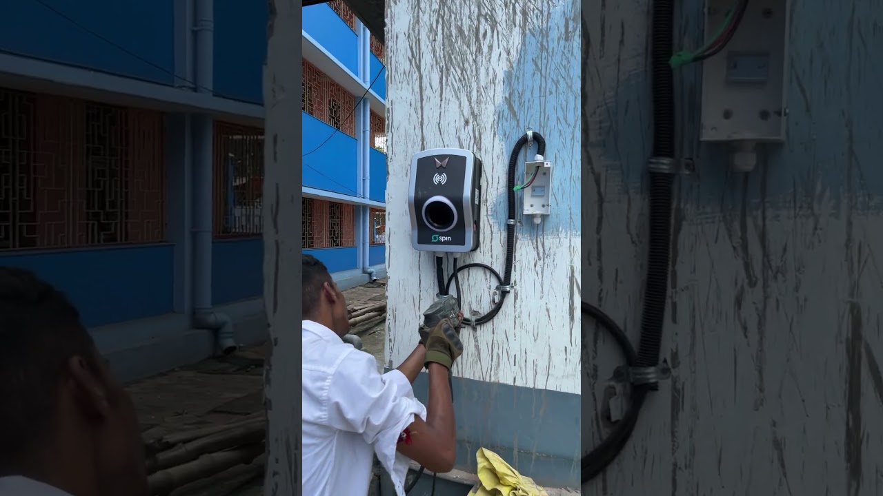 Mahindra XUV 400 7.2 kW Fast Charger Install