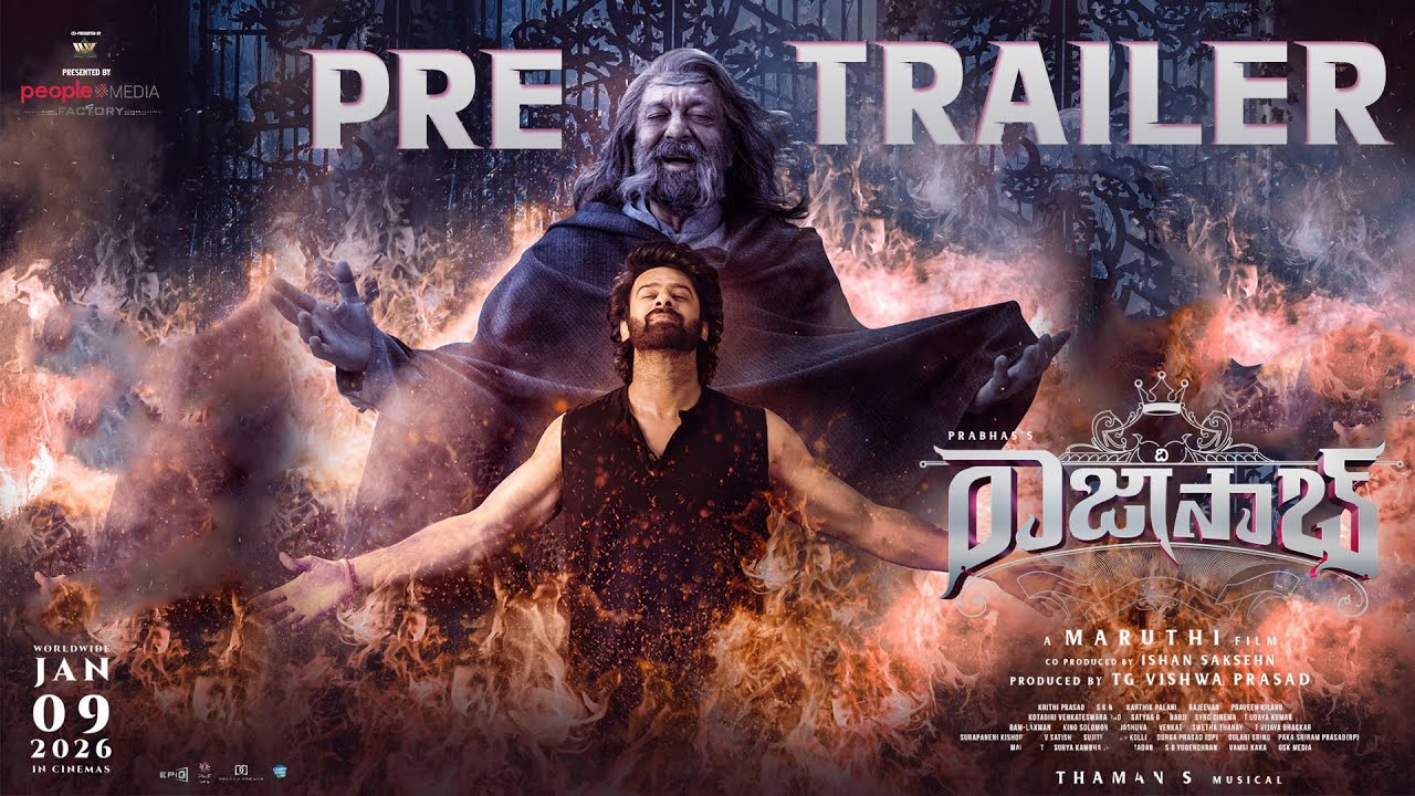 The RajaSaab - Pre Trailer | Prabhas | Nidhhi Agerwa | Malavika | Sanjay Dutt | Maruthi | Riddhi