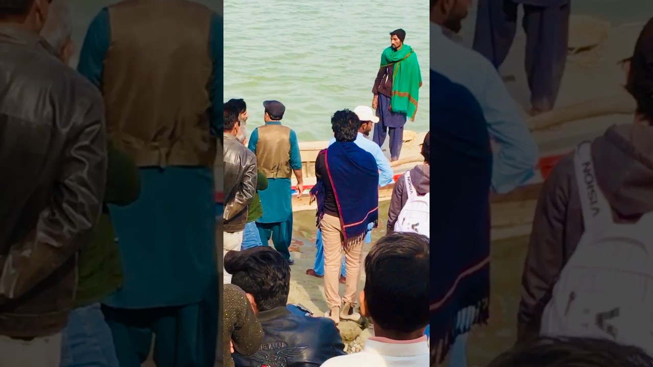 Bilal Abbas Khan Shoots 'Ishq Murshid' in Kotri River 🌊