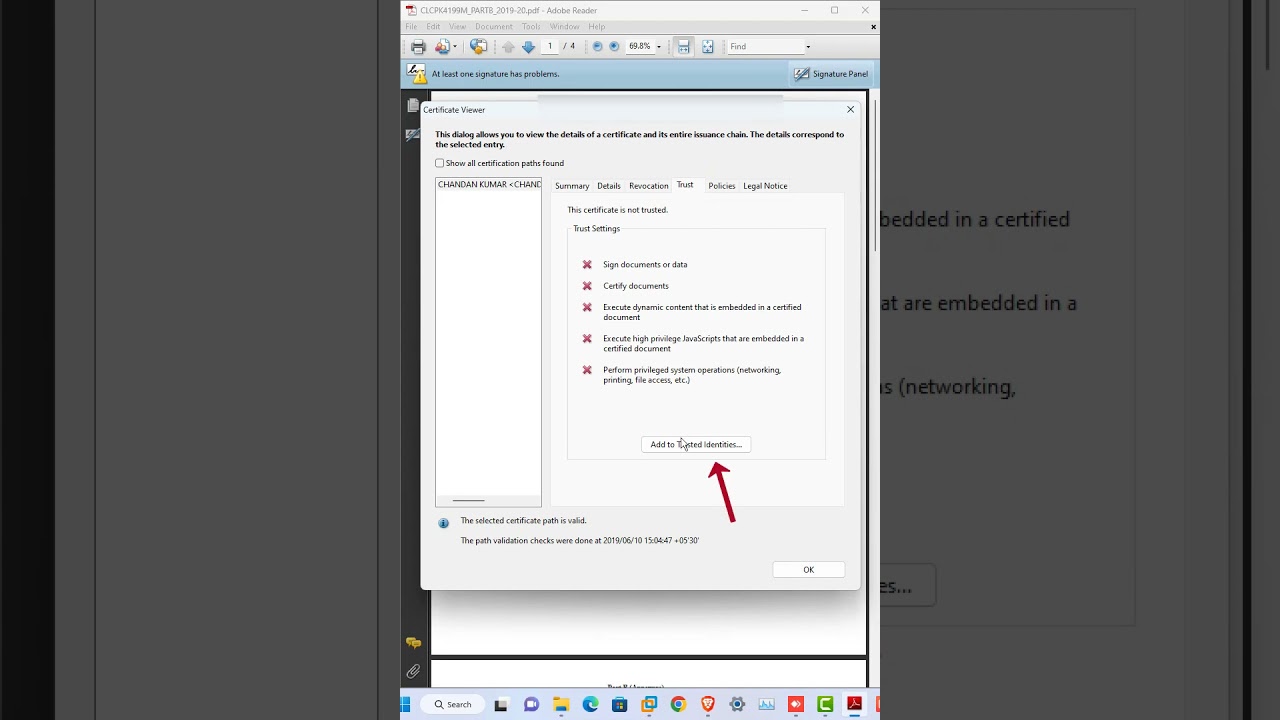 Validate PDF Digital Signature | Tech Tips with Urvashi