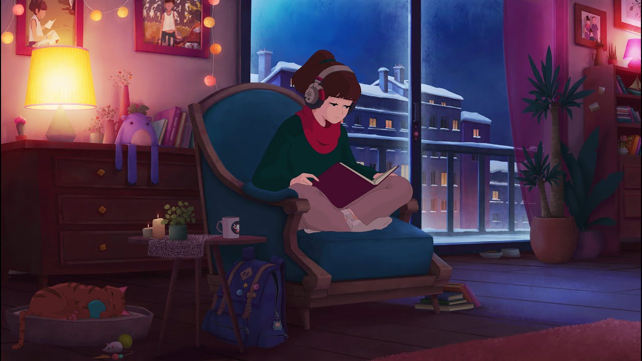 2 Late-Night Study Vibes with LoFi Hip Hop 🎶