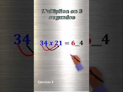 🤗 Cómo MULTIPLICAR en 3 SEGUNDOS (de forma MENTAL) | TRUCOS MATEMÁTICOS | Ejercicio 3 #profeguille