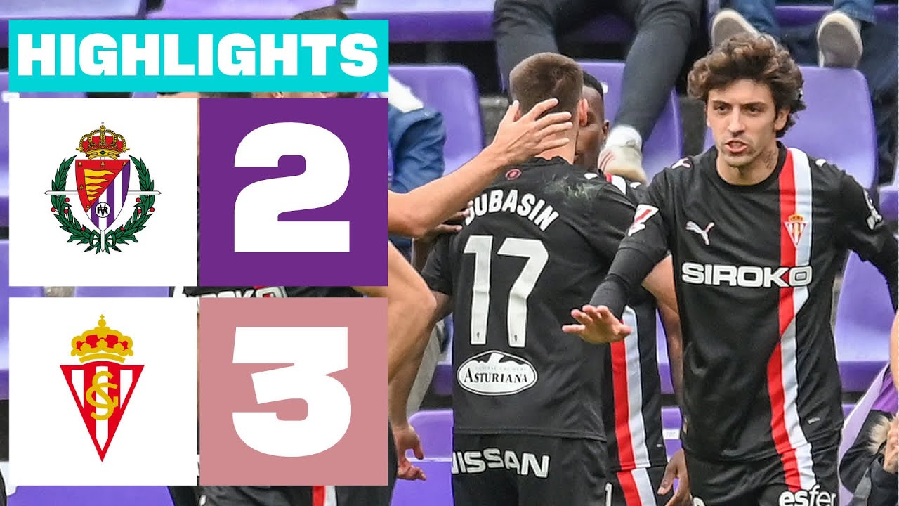 Emocionante victoria del Sporting 3-2 sobre Valladolid en LaLiga âš½