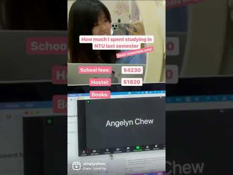 How much I spent studying in NTU singapore for 1 semester 💸