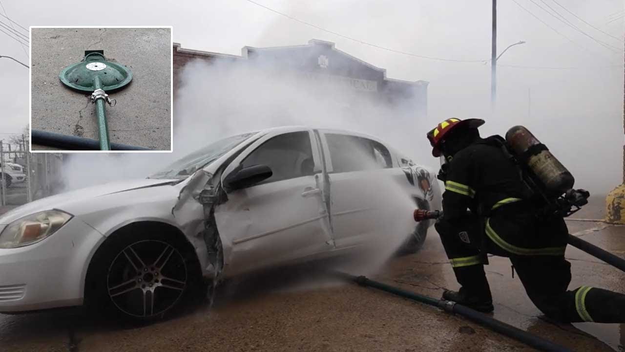 EV Fires: Benefits of Low-Profile Water Use π