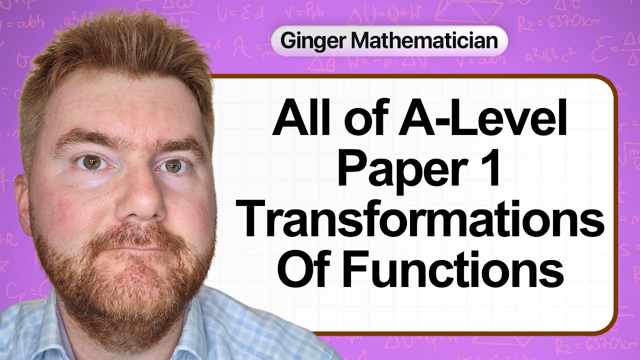 A-Level Maths P1 Transformations of Functions: Predicted Papers Available