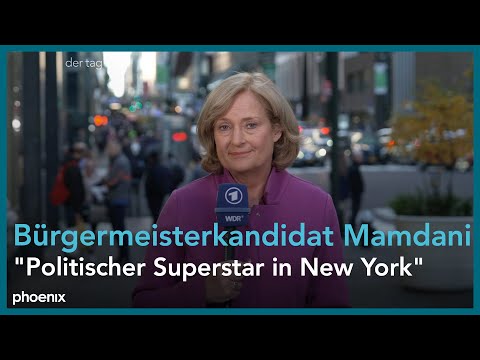 New York: Wer ist Kandidat Zohran Mamdani? Marion Schmickler mit Informationen | 04.11.25