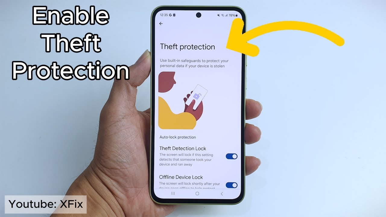 Enable Theft Protection on Samsung in 30 Seconds