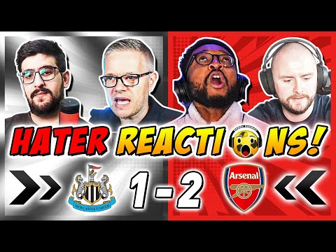 Arsenal's Rivals & Haters HEARTBROKEN 💔 Reactions to Newcastle 1-2 Arsenal | Premier League Fan Reac