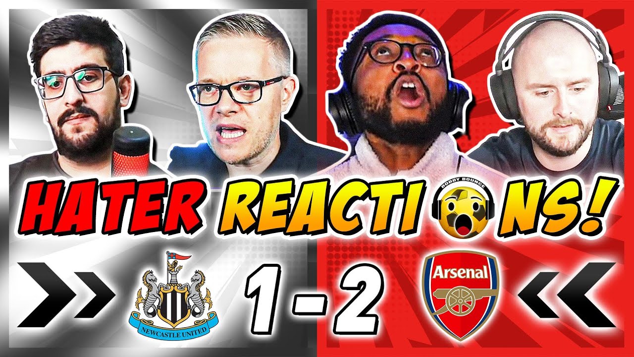 Rival Fans Heartbroken 💔 as Arsenal Stuns Newcastle 2-1 | Premier League Reactions